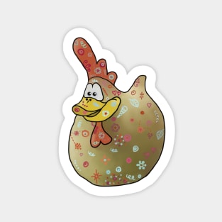 freches Huhn Sticker